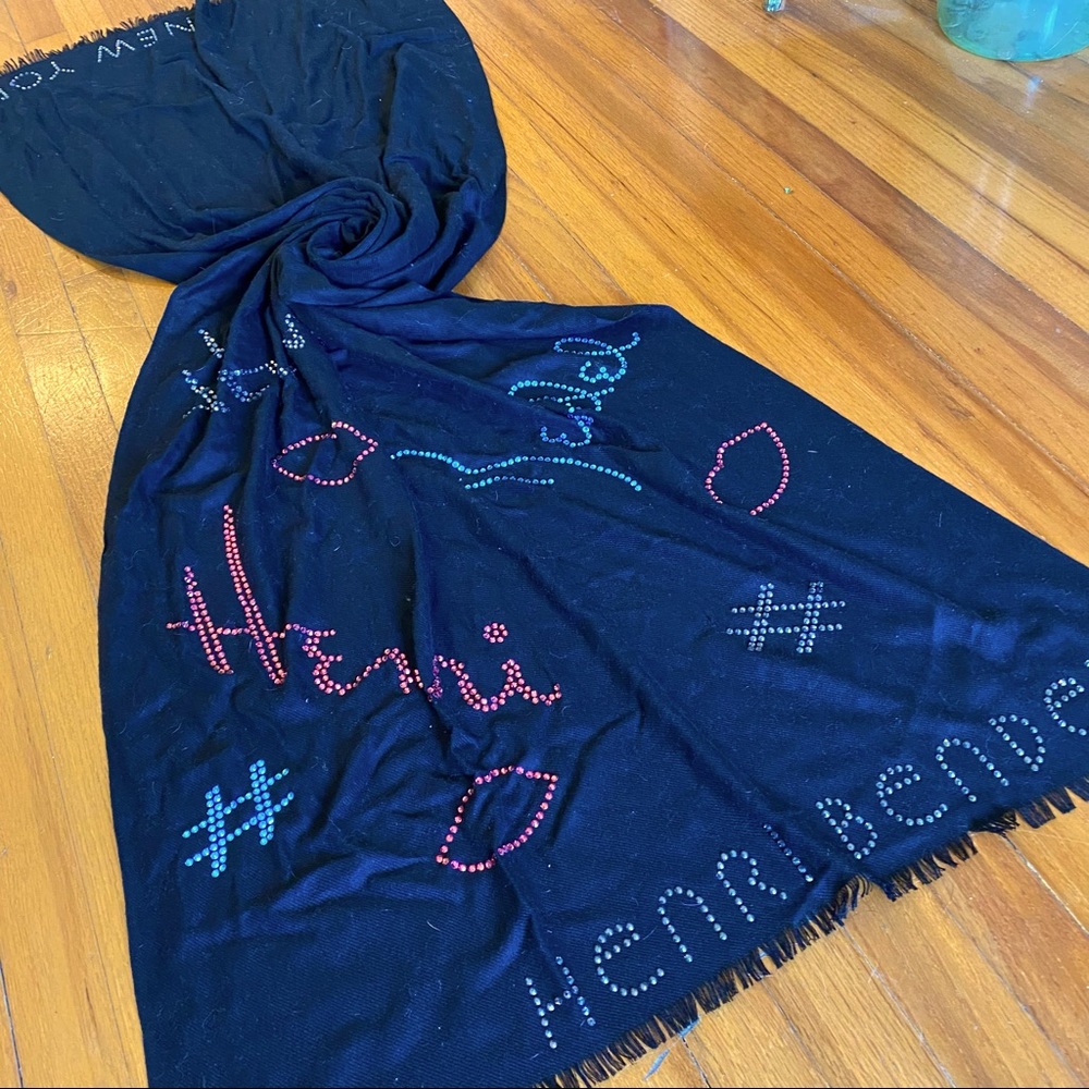 Henri Bendel Scarf Bedazzled ✨ 💋